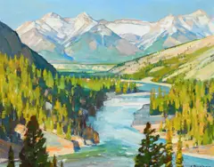 Banff by Carl Rungius, Oil on canvas, sold May 2022