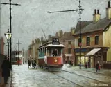 Brooks Bar by Arthur Delaney, Oil on board, sold May 2022