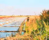 Paysage de L'Île de Ré Signed C Jousset by Claude Jousset, Oil on canvas, offered May 2022