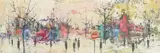 Parisian street scene Signed Maurille Prevost by Maurille Prevost, Oil on canvas laid on board, sold May 2022