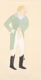 Sir Gogglesby Sitwell Has Half a Mind to Punch that Mr Brummell's by Siegfried Sassoon, Pencil, watercolour and bodycolour, sold May 2022