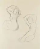 6 x 38 by Matthew Smith, Charcoal, offered May 2022