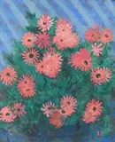 Untitled by Joan Zuckerman, Gouache, offered May 2022
