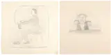 Hammerklavier by Siegfried Sassoon, pencil, sold May 2022