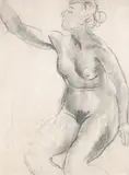 Untitled by Roger Fry, Pencil and charcoal, sold May 2022