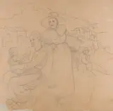 Three Generations by Averil Burleigh, Pencil, offered May 2022