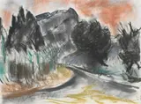 Paysage avec arbres Signed W by Willy Eisenschitz, Pastel, offered May 2022