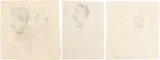How I See D by Siegfried Sassoon, pencil, offered May 2022