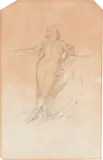 Little Draped Figure by James Abbott McNeill Whistler, Lithograph, offered May 2022