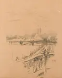 The Savoy Pigeons by James Abbott McNeill Whistler, Lithograph, offered May 2022