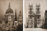 St Paul's Cathedral by Mortimer Menpes, etching, sold May 2022