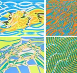 The Aquarius Suite: I by Stanley William Hayter, pencil, sold May 2022