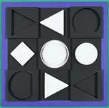 Caribe Negatif Signed Vasarely by Victor Vasarely, print (other), sold May 2022