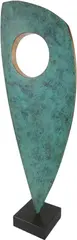 Sculptural form Signed with initials by Chris Buck, bronze, sold May 2022