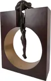 Gravity Male Signed and numbered Lorenzo/UK 286/495 Resin and bronze by Lorenzo Quinn, Resin and bronze, sold May 2022