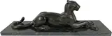 Obsidian Signed with monogram and numbered 5/12 by Paul Kidby, Bronze on a marble base, sold May 2022