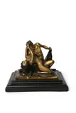 Satyr and Bacchante by James Pradier, bronze, offered Mar 2022