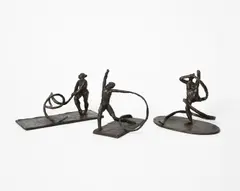 Dancer with ribbon by Kenneth Carter, bronze, sold Mar 2022