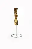 Gold torso red earthenware torso covered in gold by Mo Jupp, sculpture, sold Mar 2022