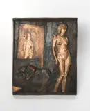 Sculptural Relief by Kenneth Carter, bronze, sold Mar 2022