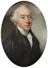 Portrait miniature of William Herringham by Horace Hone, oil, offered Mar 2022