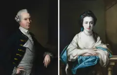 Portrait of John Parker by Francis Cotes, oil on canvas, offered Mar 2022