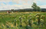Summer pastures Signed A W Redgate by Arthur William Redgate, Oil on canvas, sold Mar 2022