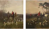 Homewards by Heywood Hardy, oil on canvas, offered Mar 2022