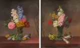 Still life with hyacinths by Willem Ackermann, oil on canvas, offered Mar 2022
