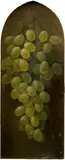 Still life with a hanging bunch of grapes Signed CA GREGORY by C. A. Gregory, Oil on board, sold Mar 2022