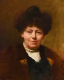 Portrait of Sylvia Ashbridge by Thomas Frederick Mason Sheard, Oil on canvas, sold Mar 2022