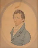 Portrait miniature of a gentleman by John Smart, Pencil and watercolour heightened with white, rectangular, in a giltwood frame, offered Mar 2022