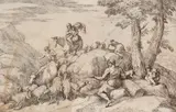 After Giovanni Benedetto Castiglione by Gaetano Zompini, Etching, sold Mar 2022
