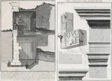 Sezione del serraglio delle fiere fabbricato da by Giovanni Battista Piranesi, etching, sold Mar 2022