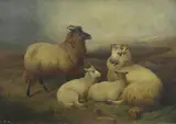 The family group by William Watson, oil on canvas, sold Dec 2014