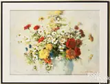 titled Jamie's Flowers by Philip Jamison Jr., oil on canvas, sold Apr 2024