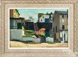 titled From Cotton Street (Manayunk) by Antonio Martino, oil on canvas, sold Apr 2024