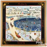 Full Moon Frost Soon by Elizabeth Mumford, oil on board, sold Jan 2024