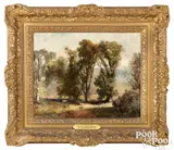 landscape by Douglas Arthur Teed, oil on canvas, sold Jan 2024