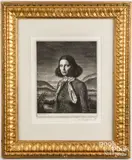 Untitled by Gerard Leslie Brockhurst, etching, sold Oct 2023