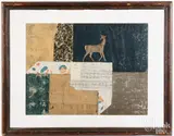 Untitled by Karl Mann, collage, sold Oct 2023