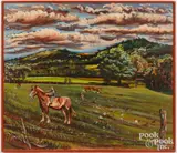 landscape by Hubert Davis, oil on canvas, sold Oct 2023