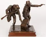 Untitled by Scott Rogers, bronze, sold Oct 2023