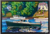 mounted to board by R. Kirk Moore, oil on canvas, sold Oct 2023