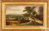 landscape by William Henry Hilliard, oil on canvas, sold Oct 2023