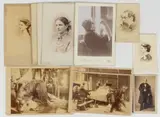 RICHMOND, VIRGINIA STUDIO AND RELATED PHOTOGRAPHS, LOT OF 11 by Edward Virginius Valentine, albumen prints on card stock, sold Mar 2025