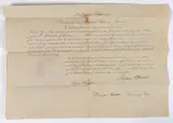 1850 PRESIDENTIAL APPOINTMENT DOCUMENT by Millard Fillmore, print and manuscript on paper, sold Mar 2025