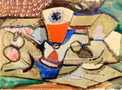 Untitled by Louis K. Stone, Watercolor, sold Jun 2021