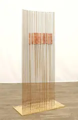 Sounds of 50 Bars for U.S.A. by Val Bertoia, Sculpture titled "Sounds of 50 Bars for U, sold Jun 2021
