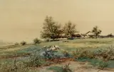 Untitled by Frank F. English, Watercolor, sold Jun 2021